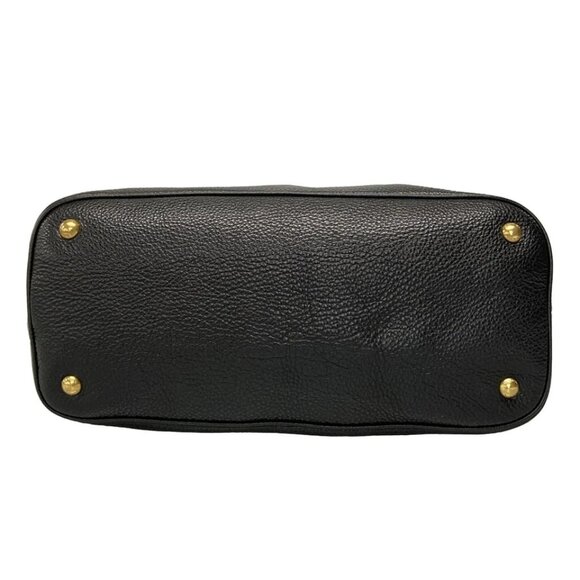 PRADA - Black Leather Shoulder Bag 807-061625 - Picture 5 of 14